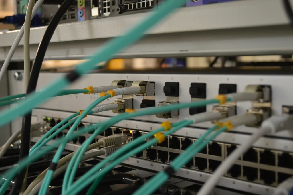 A picture of network switches